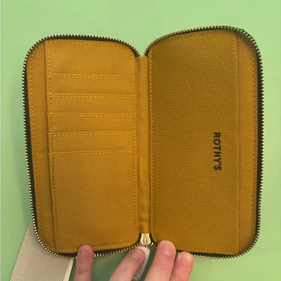 Rothy's grey mist continental wallet - Picture 2 of 2